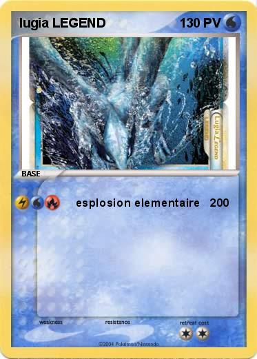 Pokemon lugia LEGEND