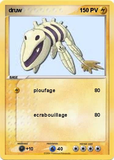 Pokemon druw