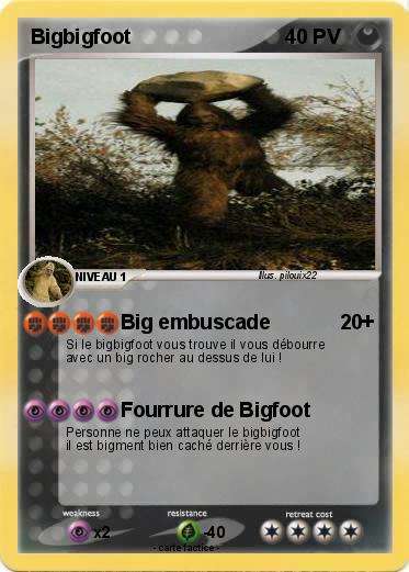 Pokemon Bigbigfoot