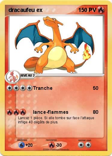 Pokemon dracaufeu ex
