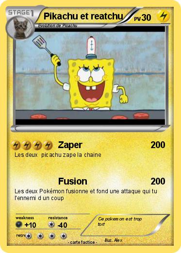 Pokemon Pikachu et reatchu