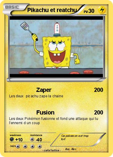 Pokemon Pikachu et reatchu
