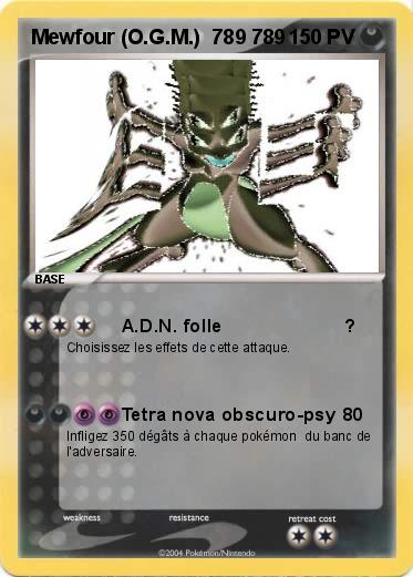 Pokemon Mewfour (O.G.M.)  789 789
