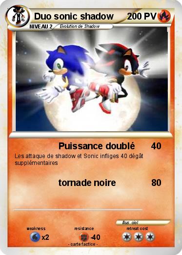 Pokemon Duo sonic shadow