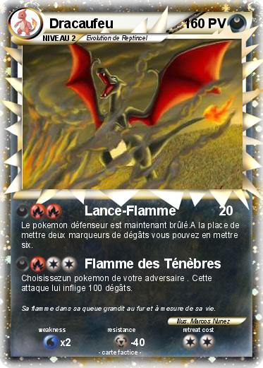 Pokemon Dracaufeu