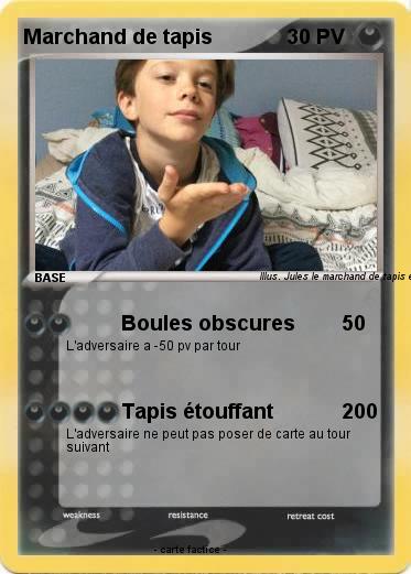 Pokemon Marchand de tapis