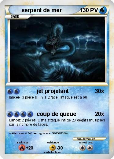 Pokemon serpent de mer