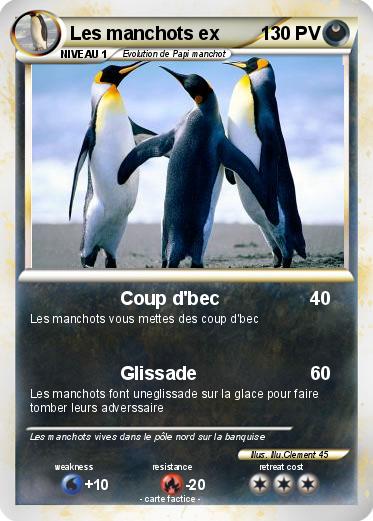 Pokemon Les manchots ex