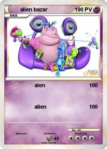 Pokemon alien bazar