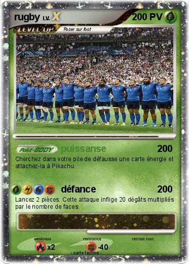 Pokemon rugby