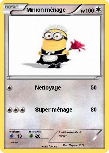 Pokemon Minion ménage