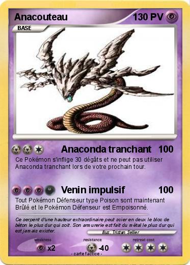 Pokemon Anacouteau