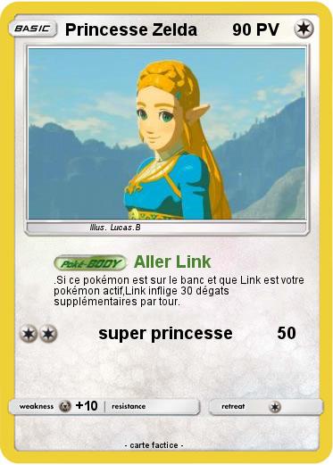 Pokemon Princesse Zelda