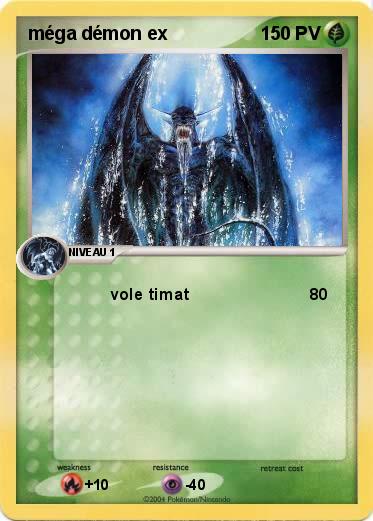 Pokemon méga démon ex