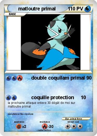 Pokemon matloutre primal