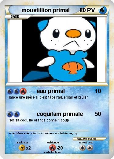 Pokemon moustillion primal