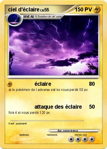 Pokemon ciel d'éclaire