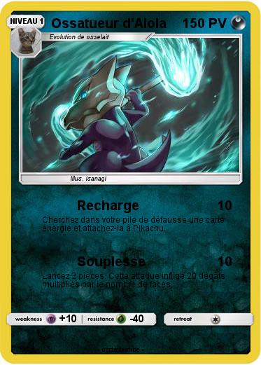 Pokemon Ossatueur d'Alola