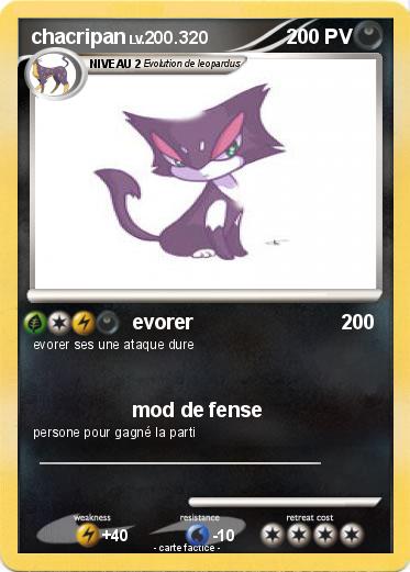 Pokemon chacripan