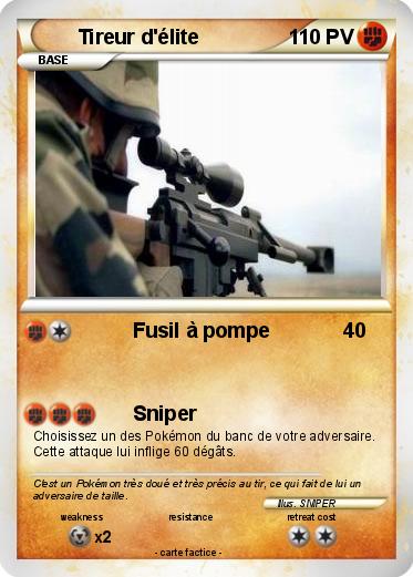 Pokemon Tireur d'élite