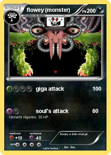 Pokemon flowey (monster)