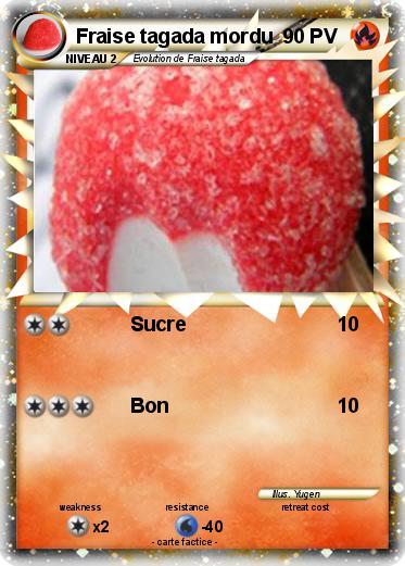 Pokemon Fraise tagada mordu