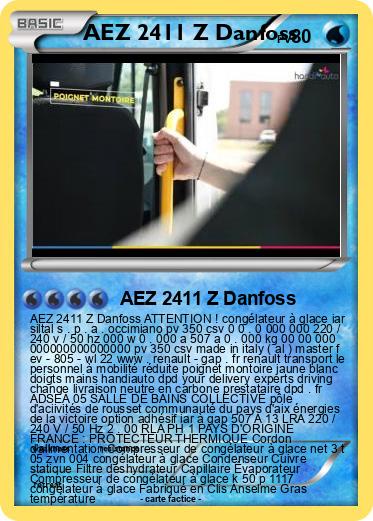 Pokemon AEZ 2411 Z Danfoss