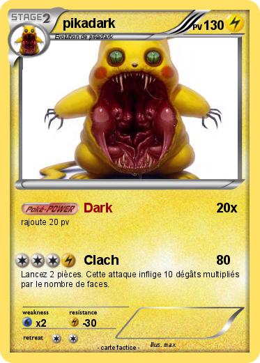 Pokemon pikadark