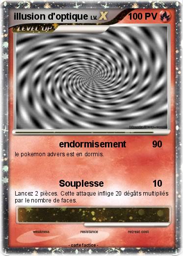 Pokemon illusion d'optique