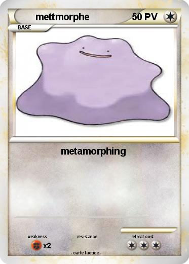 Pokemon mettmorphe