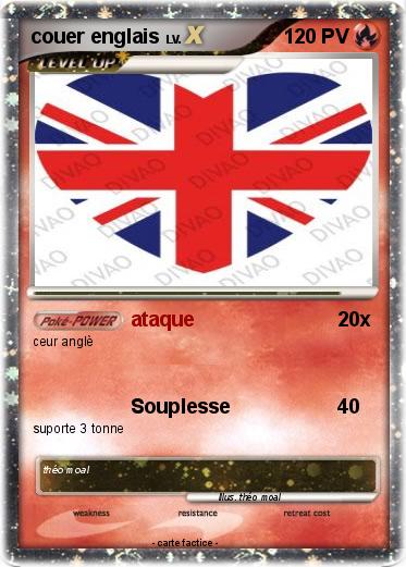Pokemon couer englais