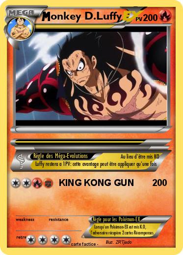 Pokemon onkey D.Luffy