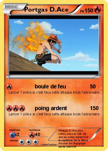 Pokemon Portgas D.Ace