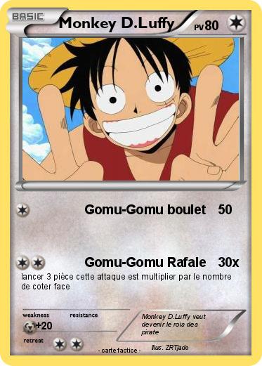Pokemon Monkey D.Luffy
