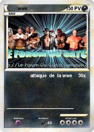 Pokemon wwe