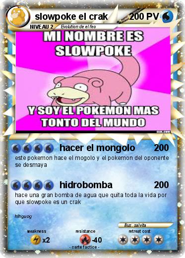 Pokemon slowpoke el crak
