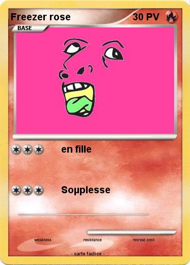 Pokemon Freezer rose