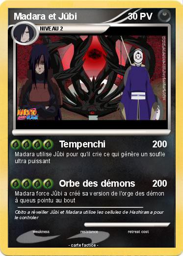 Pokemon Madara et Jûbi