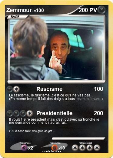 Pokemon Zemmour
