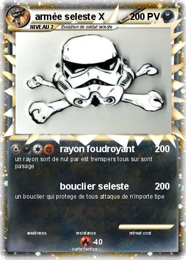 Pokemon armèe seleste X