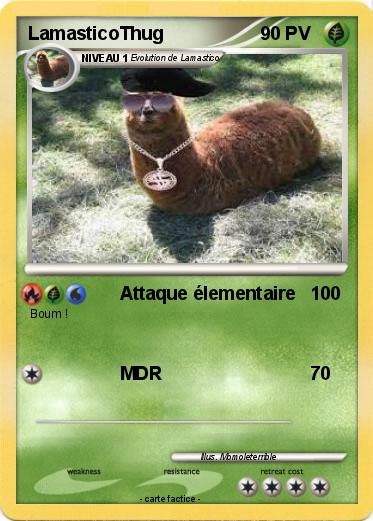 Pokemon LamasticoThug
