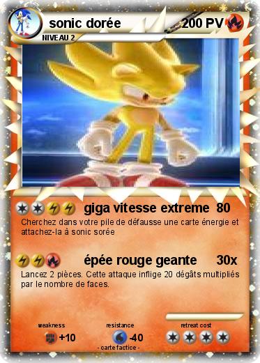 Pokemon sonic dorée