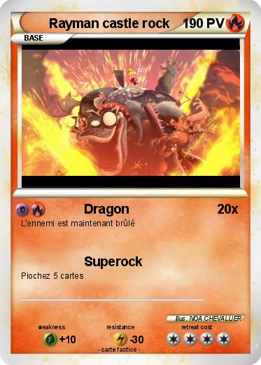 Pokemon Rayman castle rock