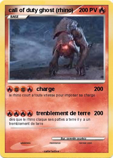 Pokemon call of duty ghost (rhino)