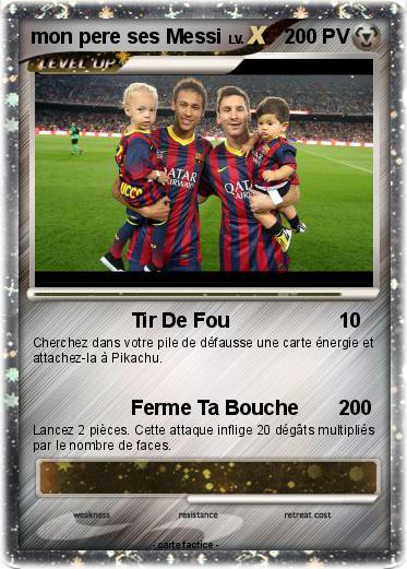 Pokemon mon pere ses Messi