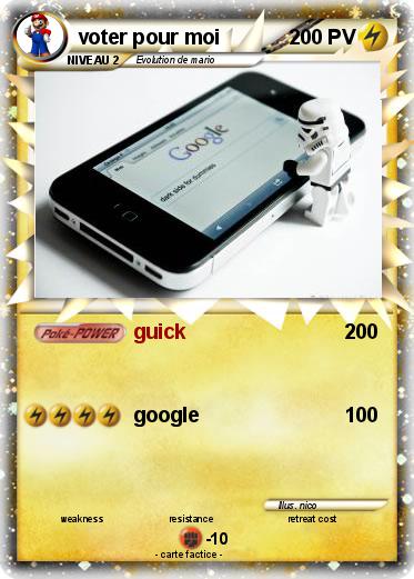 Pokemon voter pour moi