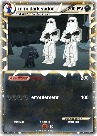 Pokemon mini dark vador