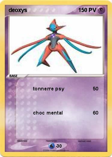 Pokemon deoxys