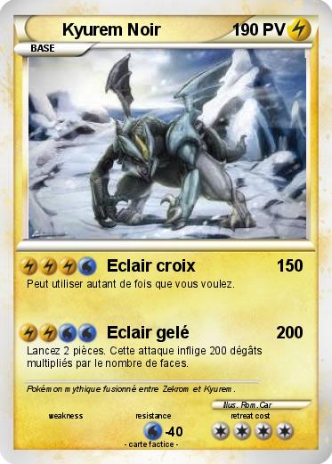 Pokemon Kyurem Noir