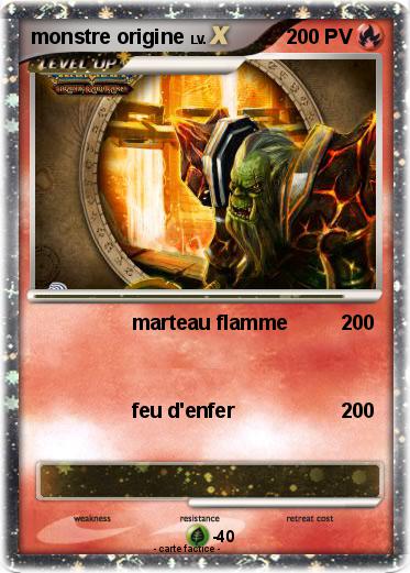 Pokemon monstre origine